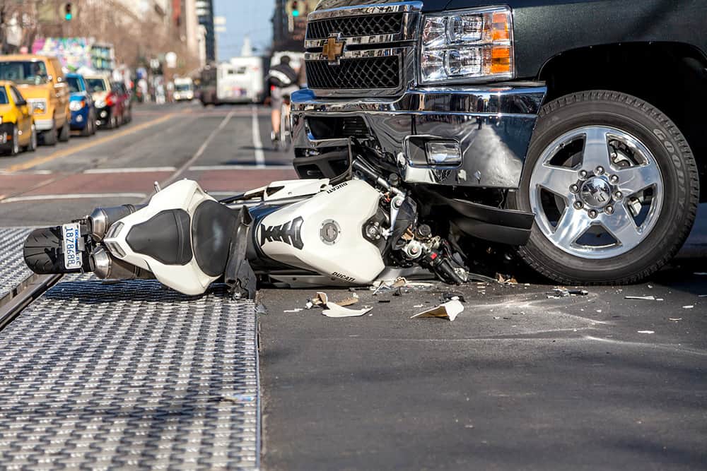 Motorcycle accident victim needs a lawyer